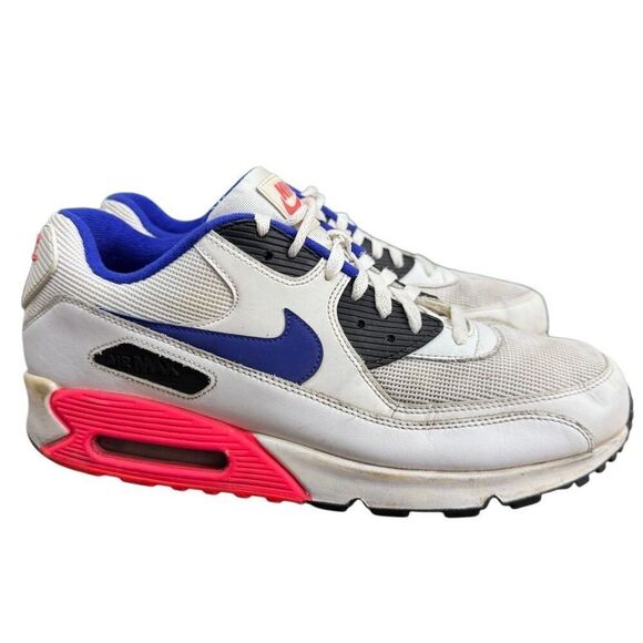 Nike Air Max 90 Essential Ultramarine Sneakers Shoes 537384-136 Men's Size 12 - Picture 1 of 9